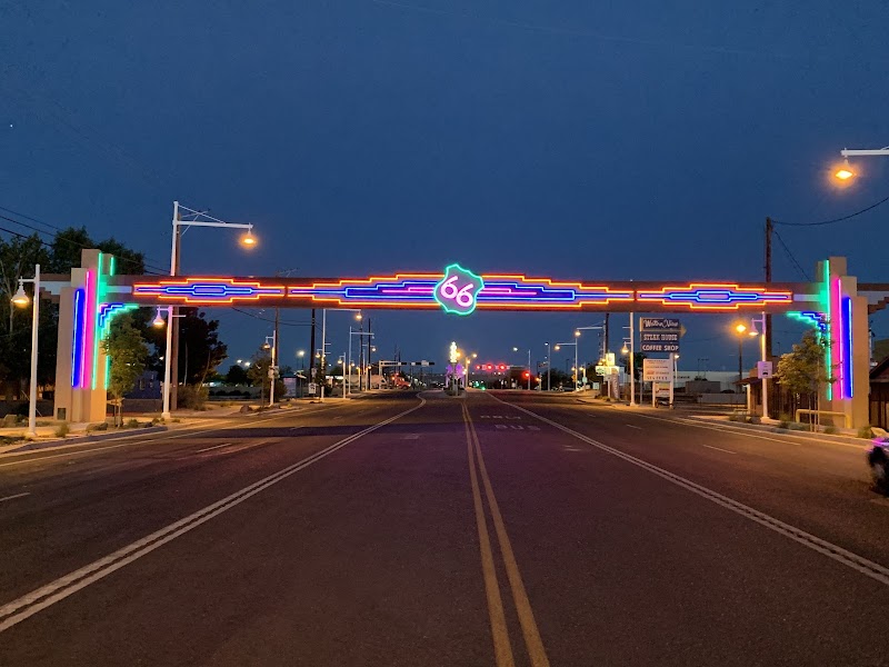 Route 66 Crossing Sign