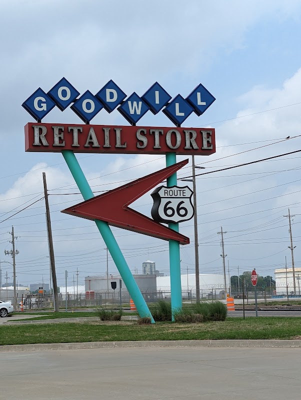 Goodwill Route 66 Sign