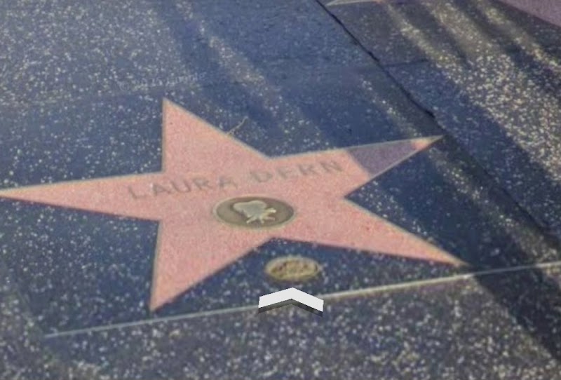 Laura Dern’s star on the Walk of Fame