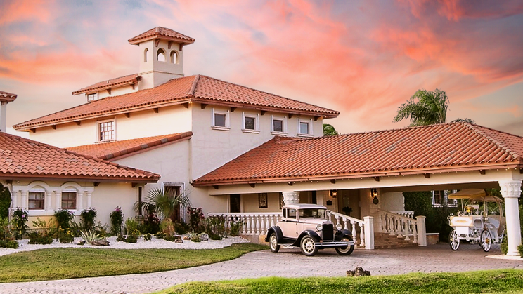 Villa Toscana Miami Wedding Venue & Quince Photography Bella foto Dress studio