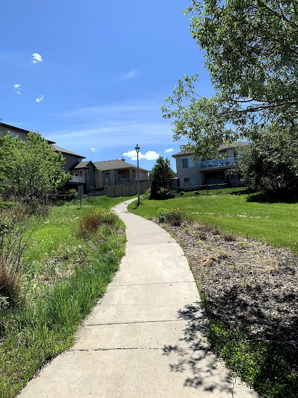 Park And Pedestrian Walkway