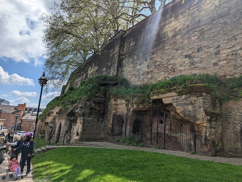 Cliff of Nottingham Castle