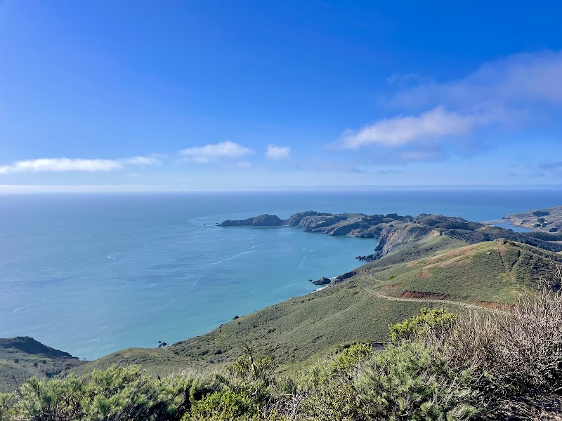 Top of Four Vista Points on Conzelman Rd