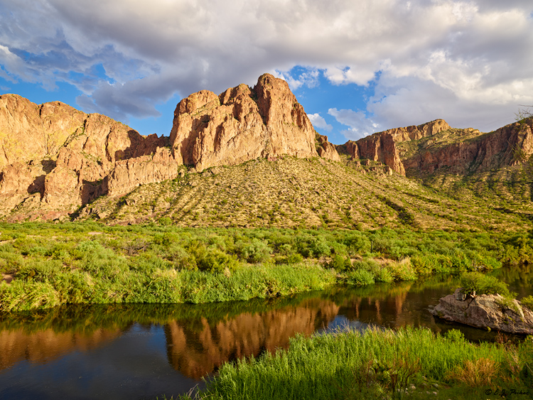Goldfield Mountains Cliff Wall