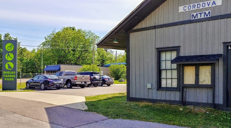 Shelby Farms Greenline Trailhead at Cordova Train Station
