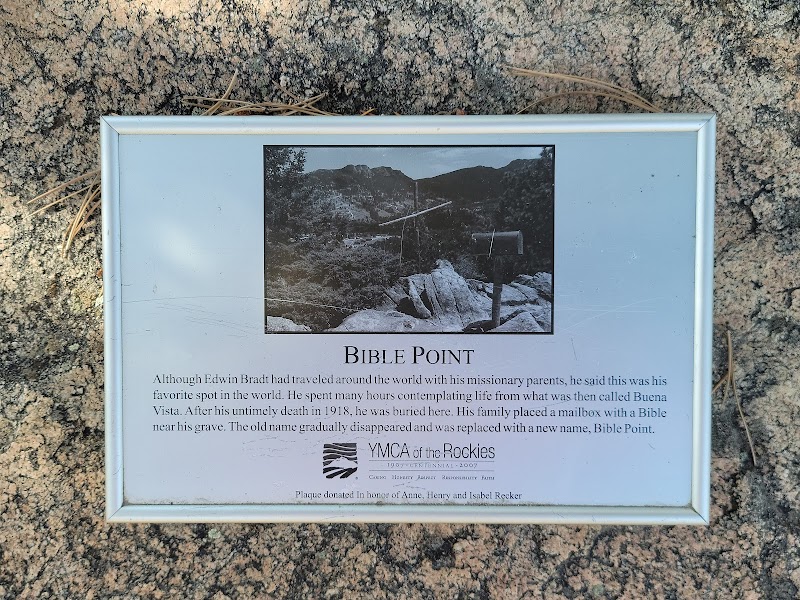 Bible Point - Edwin Bradt Grave