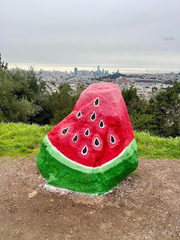 Bernal Painted Boulder
