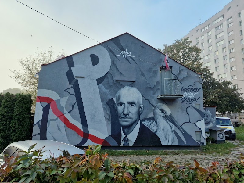Mural - Władysław "Bocian" Gryżewski