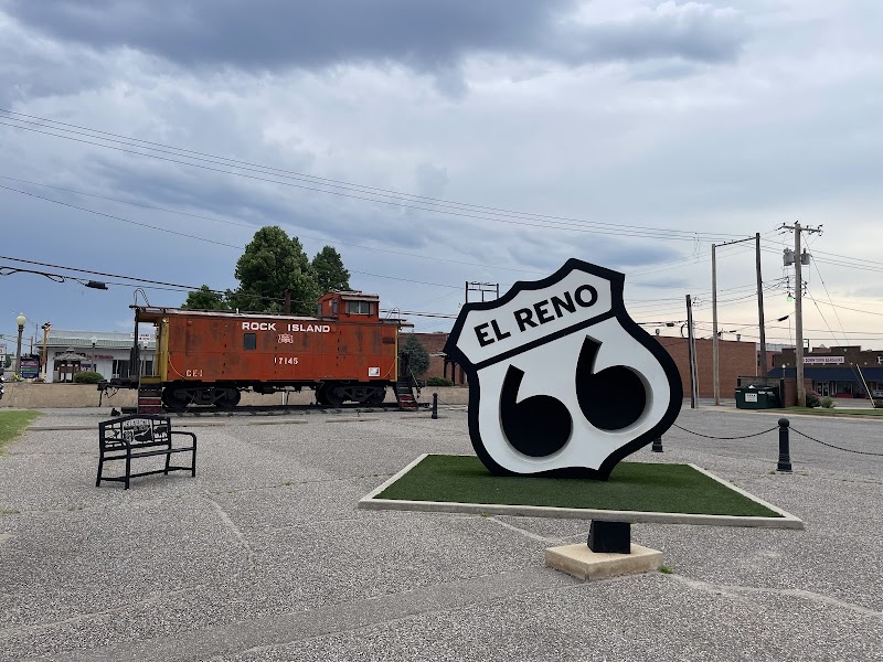 Route 66 El Reno sign