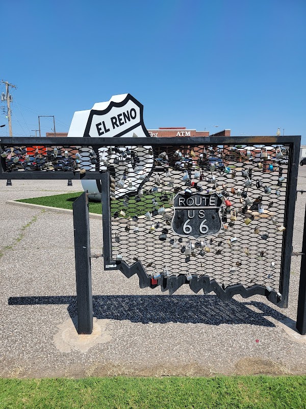 Route 66 El Reno sign