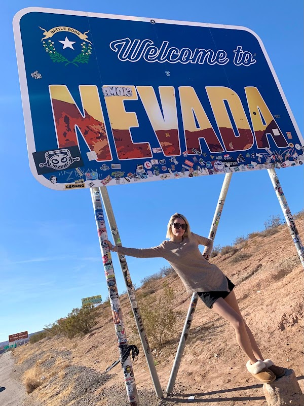 Welcome to Nevada Sign