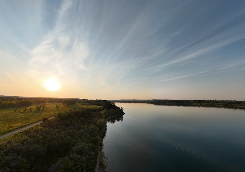 View of the Glenmore Reservoir