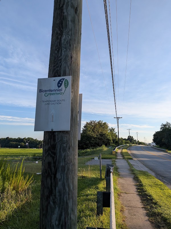 Bicentennial Greenway Temporary Route