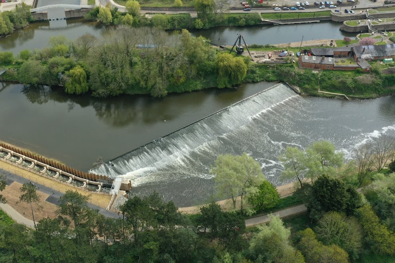 Diglis Island and Fish Pass