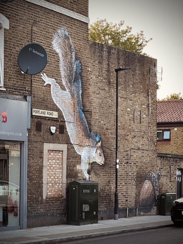 Portland Road Squirrel (by Boe-art)