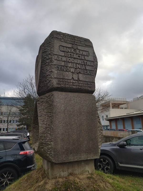Pomnik Bank krwi i Stacja krwiodawstwa imieniu Synów Pułku