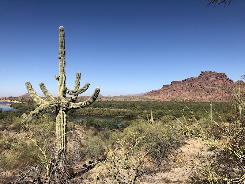 Maricopa Trail to Hawes Trails Parking