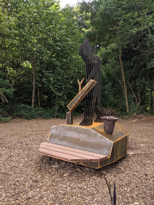 Standbeeld van de pionier