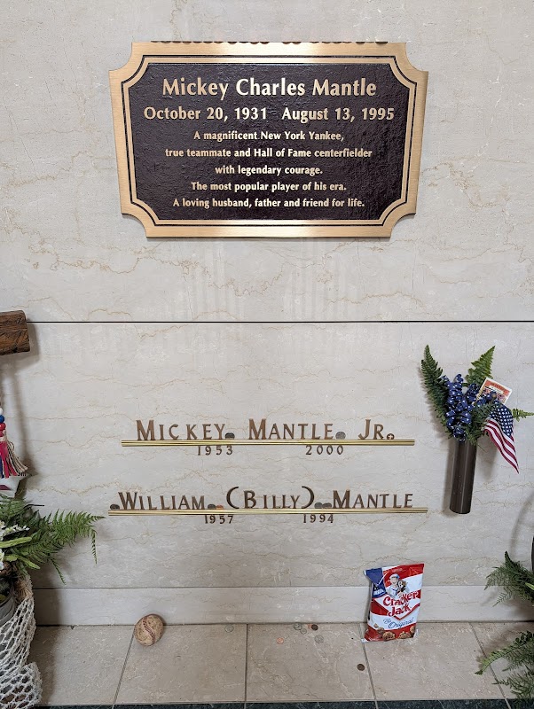 Grave of Mickey Mantle