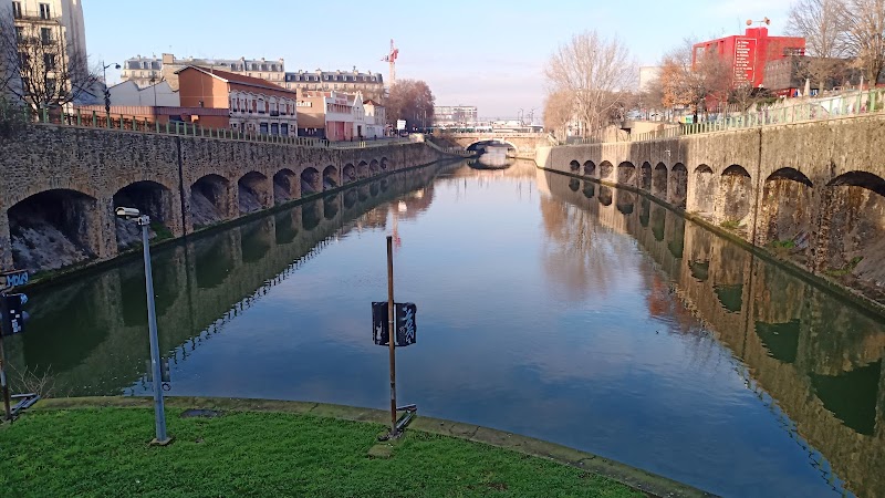 Écluse n°1 Canal St Denis - Écluse du Pont de Flandre