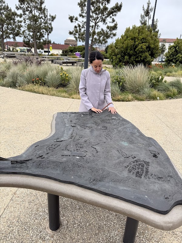 3D bronze Tactile Model of the Presidio