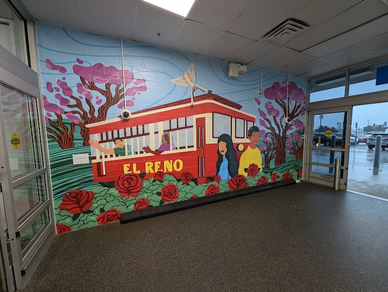 El Reno Mural in Walmart