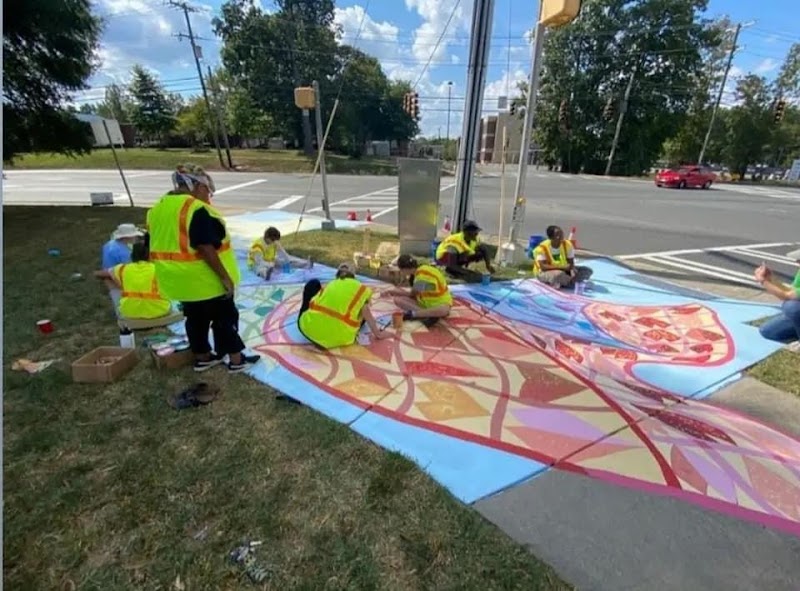 "LovN On Each Other" MoRA community mural