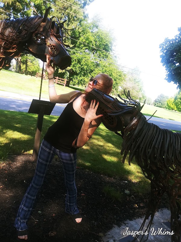 Shoed Horse's sculpture