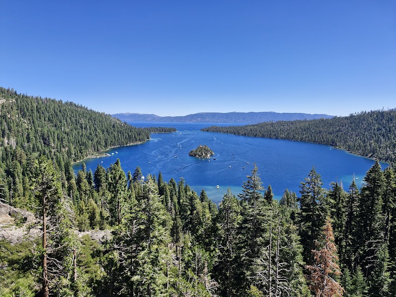 Emerald bay lookout