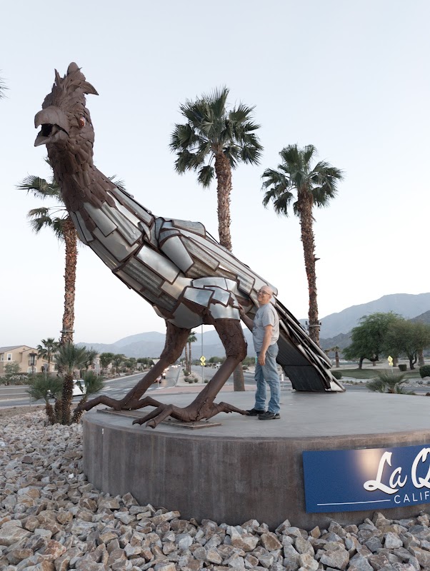 Big Metal Roadrunner ART IN PUBLIC PLACES