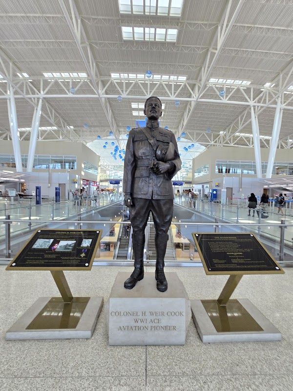 Colonel H Weir Cook Statue