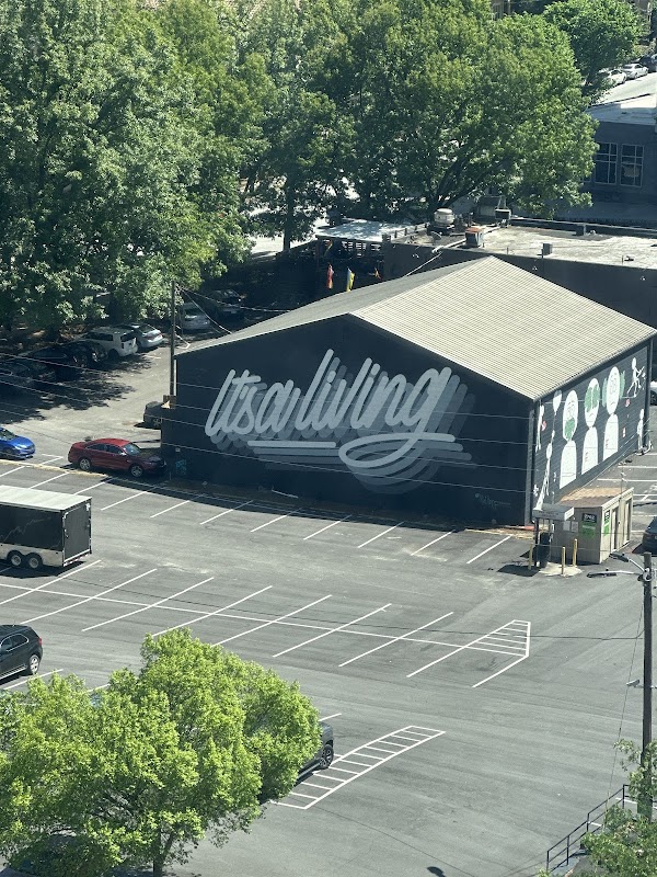 "It's a living" street art