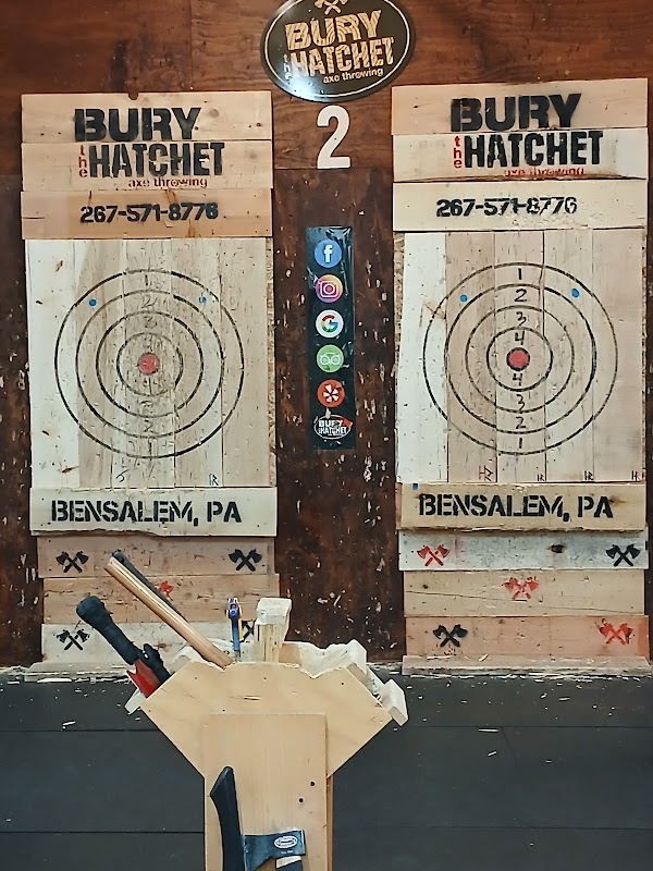 Bury The Hatchet Bensalem - Axe Throwing