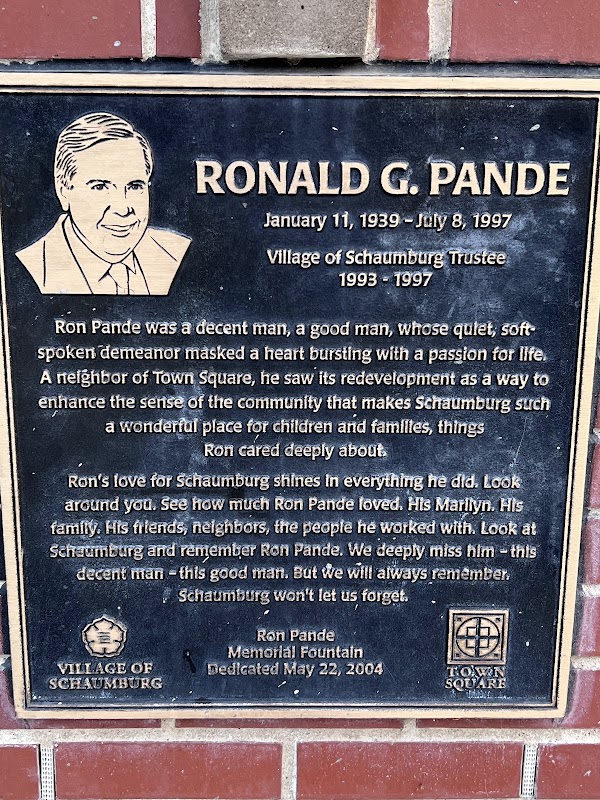 Ron Pande Memorial Fountain