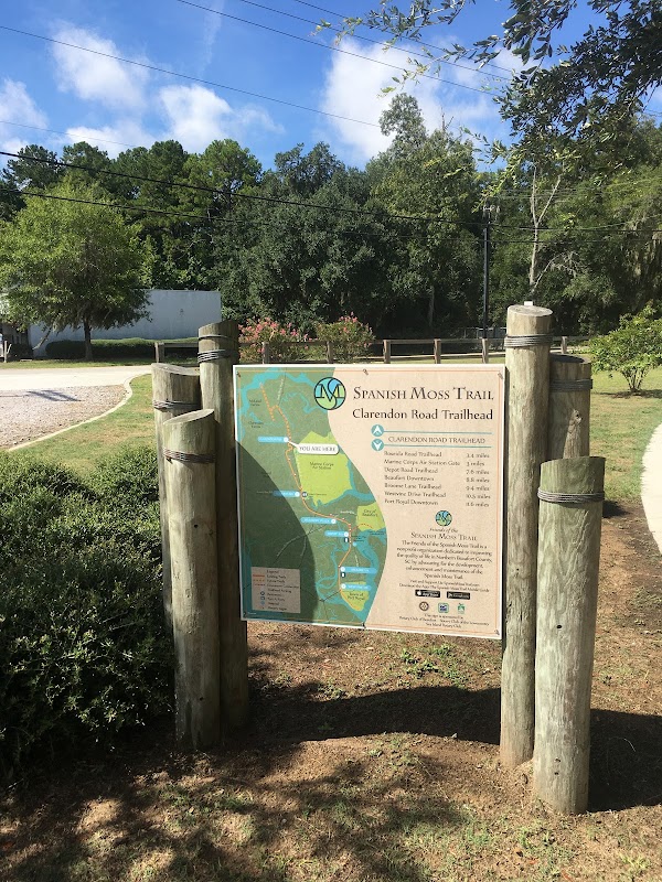 Spanish Moss Trail - Clarendon Road Trailhead