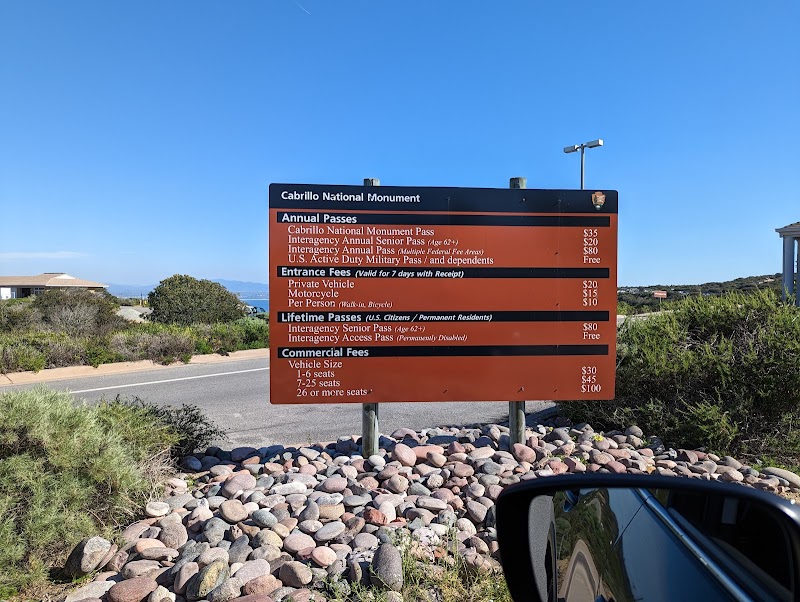 Cabrillo National Monument Fee Entry Booth
