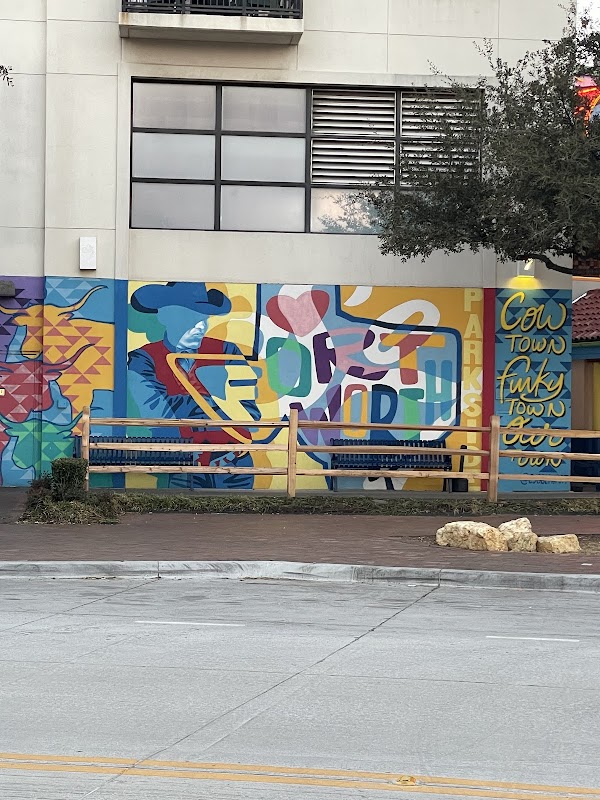 "THE COWBOY" Fort Worth Mural