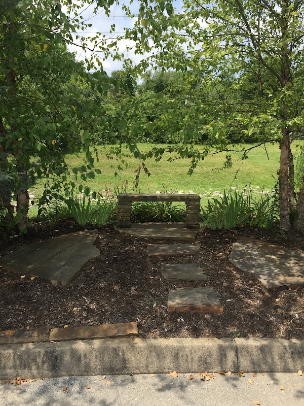 Brickyard Hills seating area in honor of Craig K Lewis