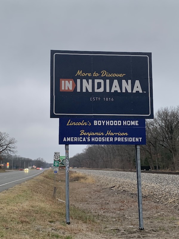 Welcome To Indiana Sign