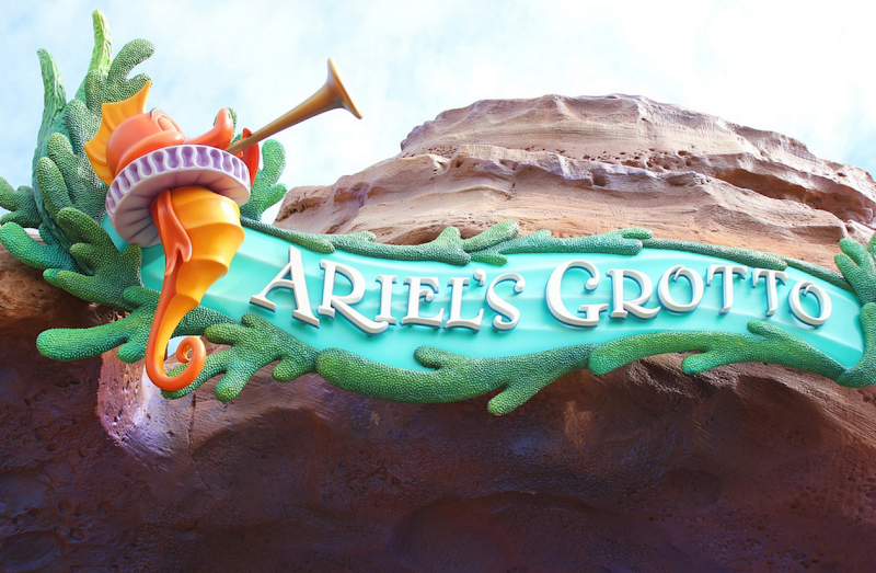 Meet Ariel at Her Grotto