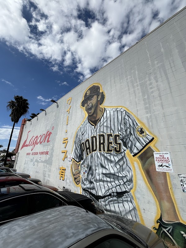 Yu Darvish Padres Mural