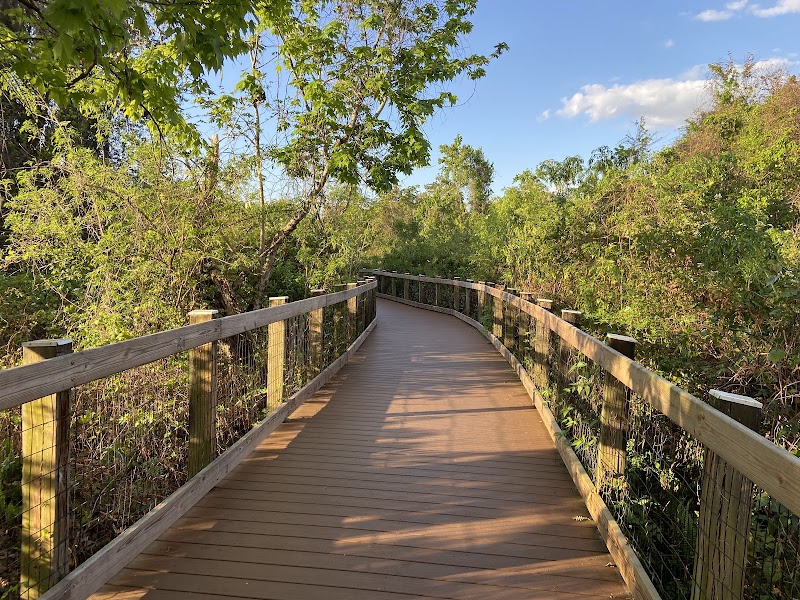 Healthy West Orange Boardwalk at Oakland Nature Preserve