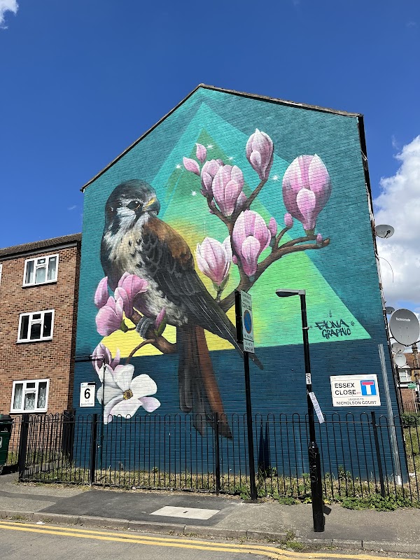 Mural - Bird by Fauna Graphic