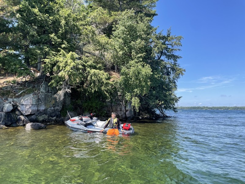 Ironsides Island shallows