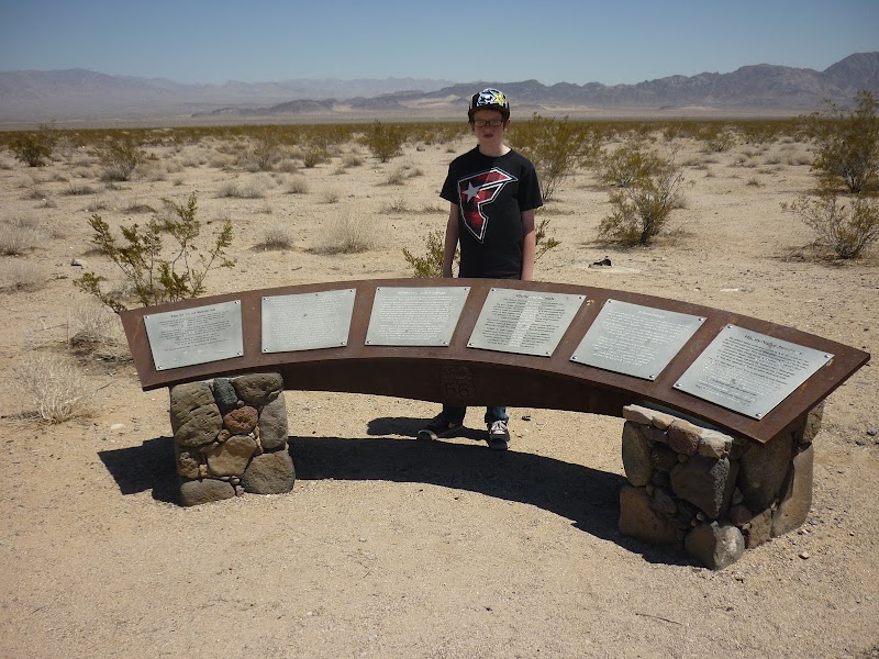 Route 66 Monument Signage