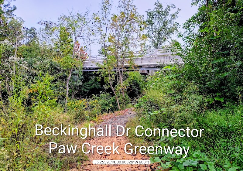 Beckinghall Dr Connector Paw Creek Greenway