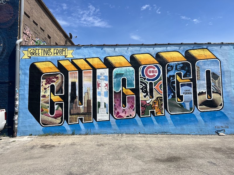 Greetings From Chicago Mural