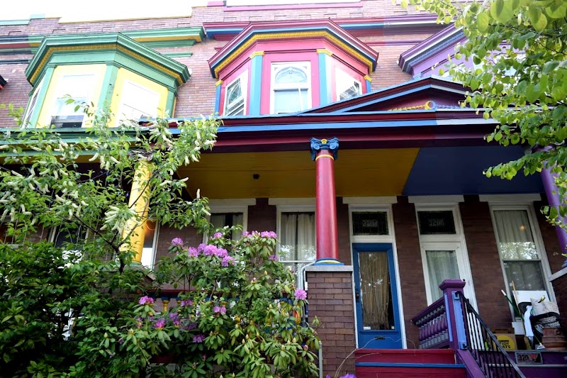 Baltimore's colorful rowhomes