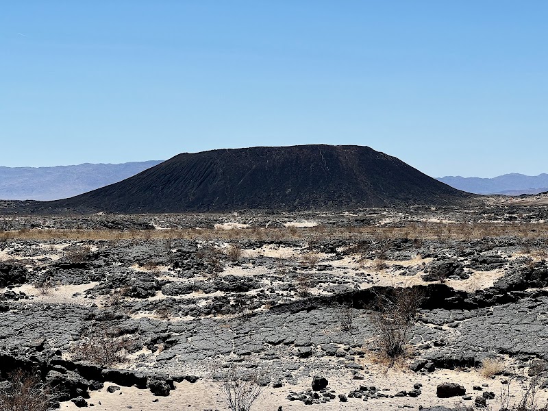 Amboy Crater Parking Lot and Trailhead