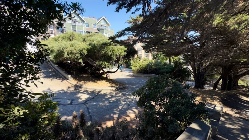 Vermont St (The real “Crookedest Street in the World.”)